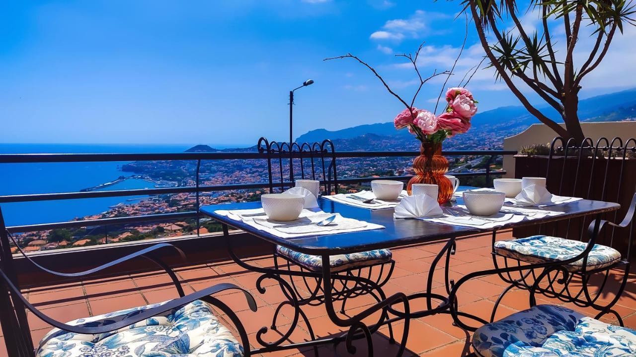 Casa Gina, With Views To Funchal Bay Villa Kültér fotó